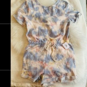 NWT Urban outfitters tie dye romper